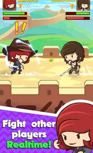 Swipe Fighter Heroes - Fun Multiplayer Fights 2