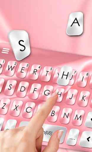Tema de teclado Pink Silk 1