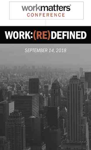 Workmatters Conference 1