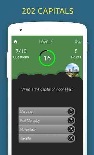 World Capitals Quiz Game: Test Your Knowledge 2