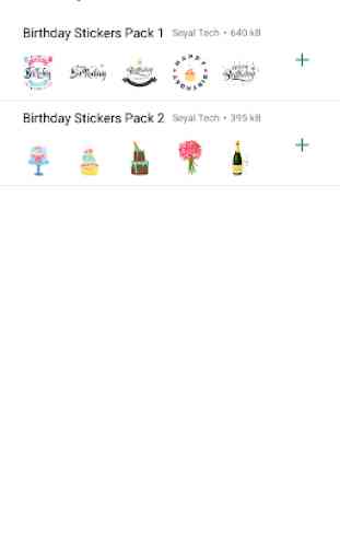 Birthday Stickers for WhatsApp - WAStickerApps 2
