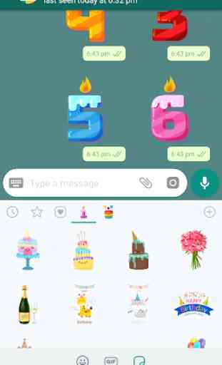 Birthday Stickers for WhatsApp - WAStickerApps 4