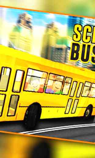 Bus Driver 3D Simulation : School Bus 1