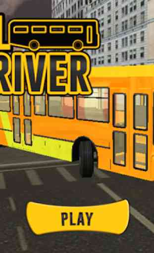 Bus Driver 3D Simulation : School Bus 2