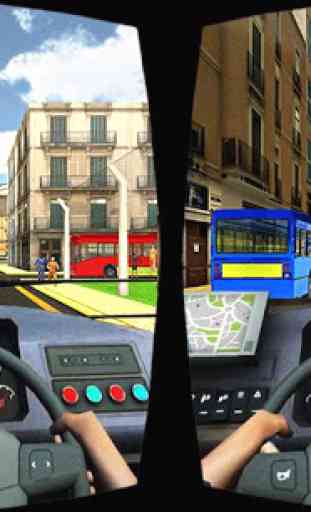 Cidade Ônibus Dirigindo Simulador: caixa vr jogos 3