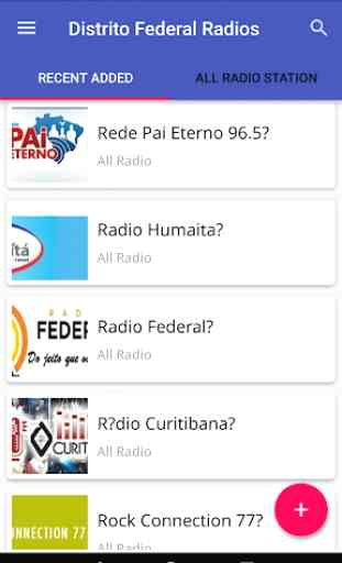 Distrito Federal Todas as estações de rádio 3