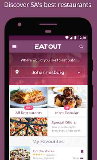 Eat Out - Restaurant Bookings 1