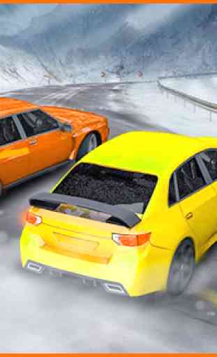 edição de corrida de carros da pista de neve 4