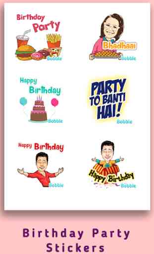 Happy Birthday Stickers for WhatsApp-WAStickerApps 2