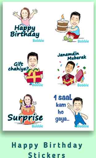 Happy Birthday Stickers for WhatsApp-WAStickerApps 3
