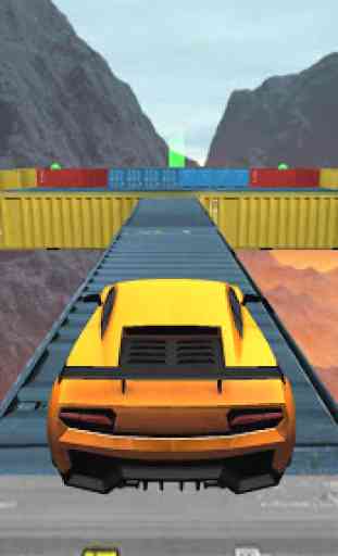 Impossible Stunt Car Tracks Mega Ramp Car Racing 1