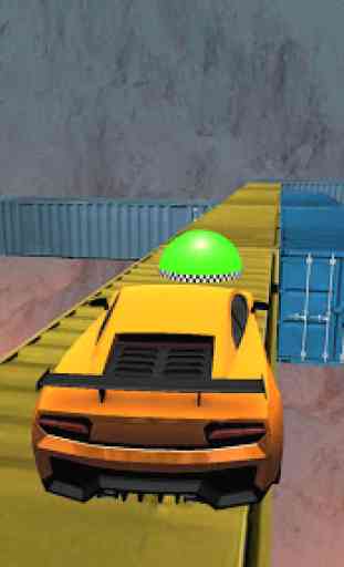 Impossible Stunt Car Tracks Mega Ramp Car Racing 2