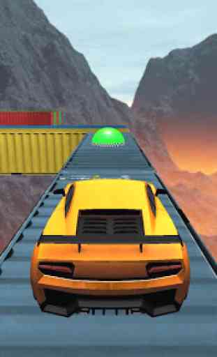 Impossible Stunt Car Tracks Mega Ramp Car Racing 4