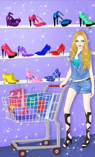 Princess Fashion Games - Compras no Shopping 2