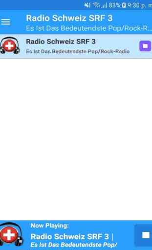 Radio Schweiz SRF 3 App FM CH Kostenlos Online 1
