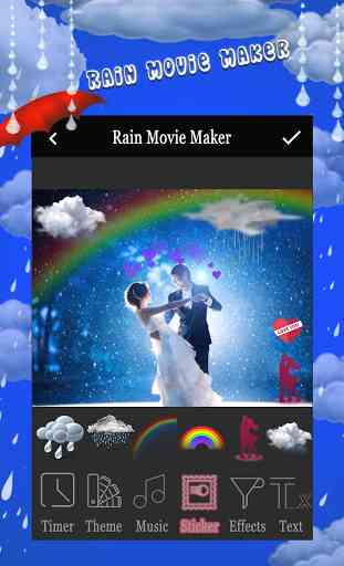 rain photo slide show with music 1