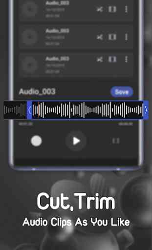 Recording app: Audio recorder & Voice recorder 3