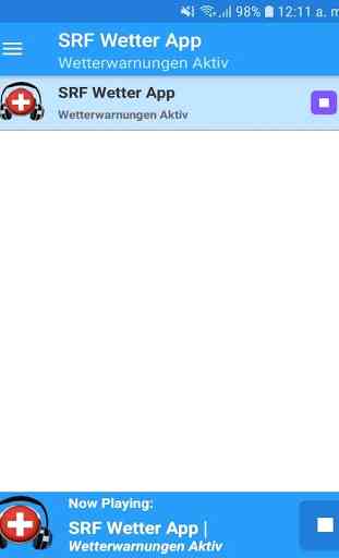 SRF Wetter App Radio CH Kostenlos Online 1