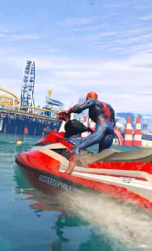 Superhero Extreme Jetski Racing and Water Race 4