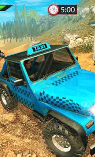 SUV Taxi Yellow Cab: Offroad NY Taxi Driving Game 1