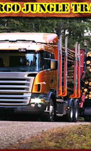 Transporte de selva de cargas de madeira 2018 3