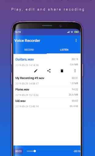 Voice Recorder and Editor 4