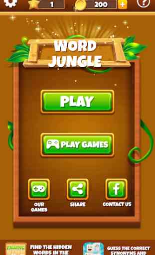 Word Jungle - FREE Word Games Puzzle 3