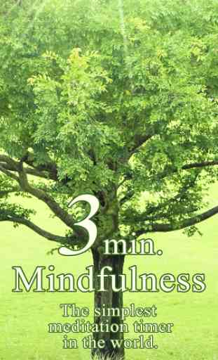 3min. Mindfulness : Meditation Timer - Free ver. 2