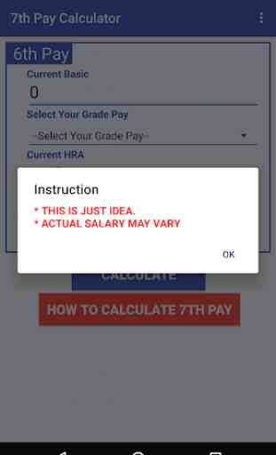 7th Pay Arrears Calculator 2