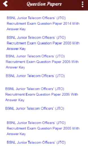 BSNL JTO Exam Preparation Question Bank 2