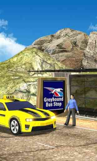 Crazy Taxi Mountain Driver 3D Games 4