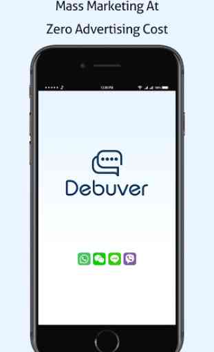 Debuver: WhatsApp, WeChat, Line & Viber Marketing 1