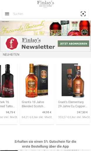 Finlays Whisky Shop 1
