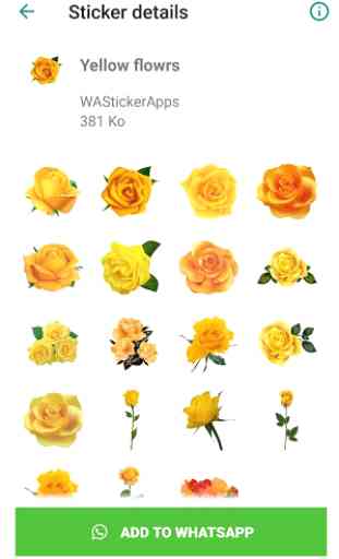 Flowers Stickers (WAStickerApps) 4