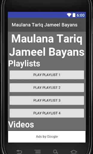FREE Maulana Tariq Jameel Bayans 2018 1