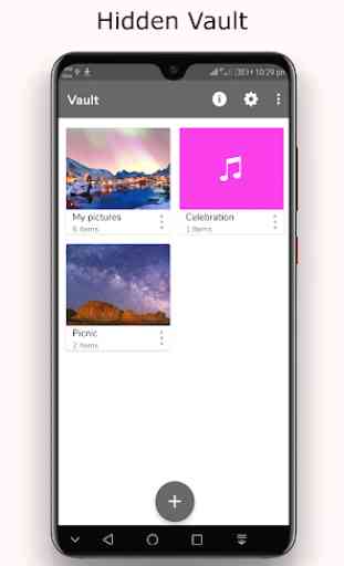 Hide photo,video and audio:Music Player Vault 3