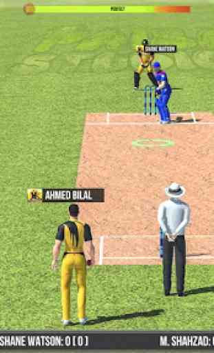 Jogo de críquete 2020: Jogue ao vivo T10 Cricket 1