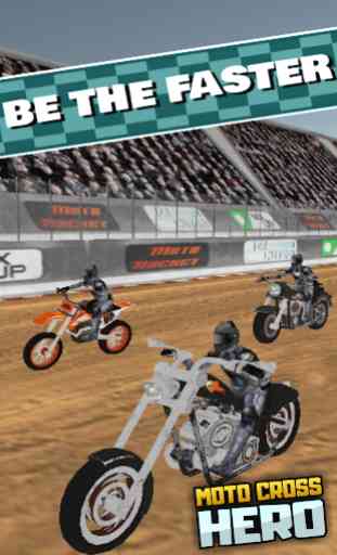 MOTO CROSS HERO - 3D Free Game 1