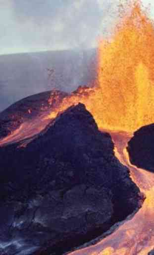 papel de parede do vulcão 3