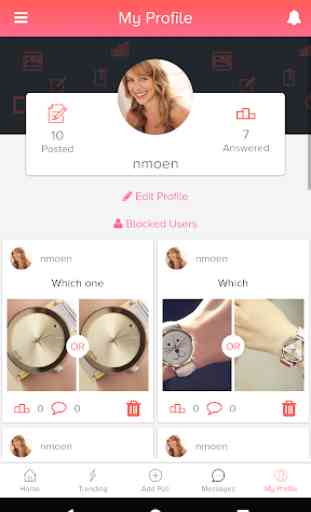 PicVote - A Social Decision Making App 4