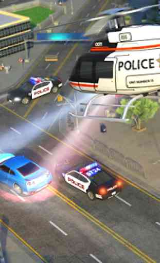 Police Helicopter Simulator : City Police Chase 2