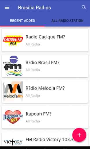 Radios fm Brasilia 1