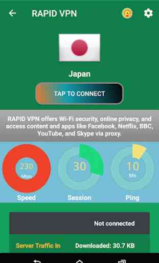 RAPID VPN–Ultra Fast Free VPN 3
