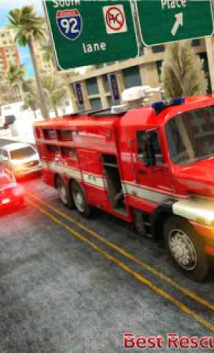 Real Robô Bombeiro Caminhão Emergência Resgate 911 3