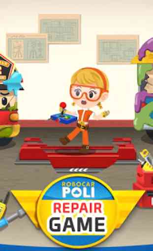 Robocar Poli Repair - Kids Game Package 1