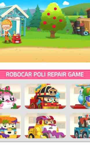 Robocar Poli Repair - Kids Game Package 2