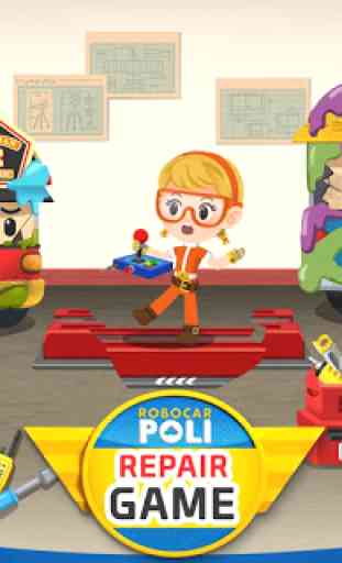 Robocar Poli Repair - Kids Game Package 4