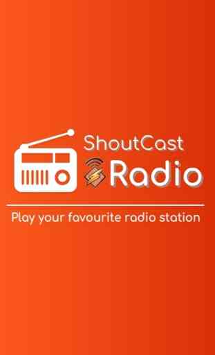 SHOUTcast leitor de rádio na Internet e FM online 1
