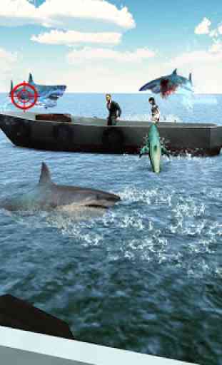 Subaquático Tubarão com fome Sniper Hunter 2,017 2