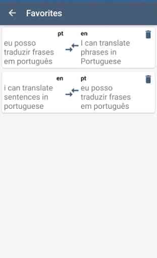 Tradutor Inglês Português com modo offline 3